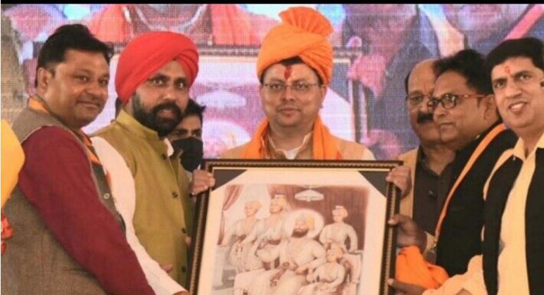 मुख्यमंत्री श्री पुष्कर सिंह धामी ने मानूबांस में किया “रबी कृषक महोत्सव – 2021“ का शुभारंभ