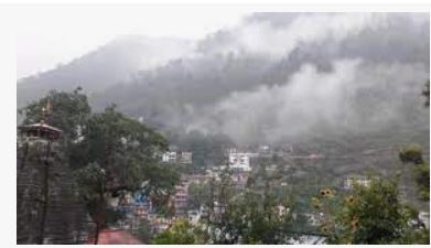 त्तराखंड मौसम विभाग ने एक दिसंबर से तीन दिसंबर तक पर्वतीय जिलों में हल्की बारिश और ऊंचाई वाले क्षेत्रों में हिमपात की चेतावनी जारी की