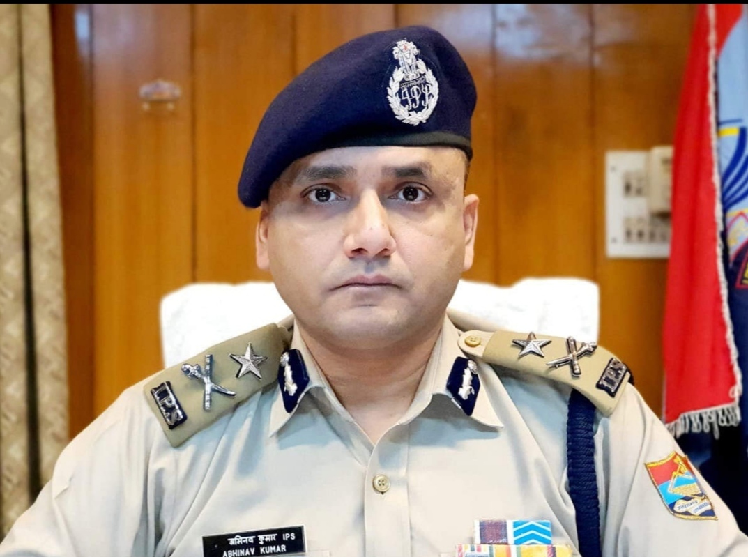 गणतंत्र दिवस पर एडीजी अभिनव कुमार समेत 6 अधिकारी होंगे सम्मानित