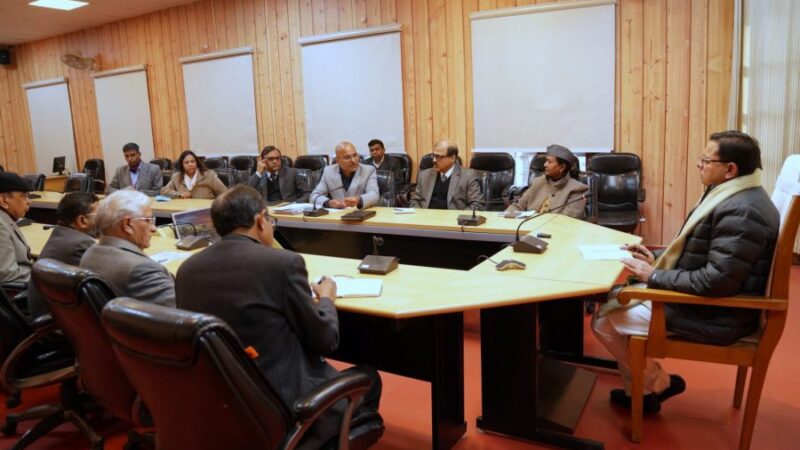 सीएम धामी ने नेशनल डिजास्टर मैनेजमेंट अथॉरिटी के अधिकारियों के साथ मुलाकात की