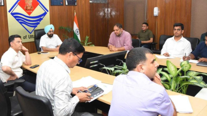 मुख्य सचिव ने जागेश्वर धाम मास्टर प्लान के सम्बन्ध में की बैठक