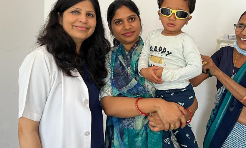 हिमालयन हॉस्पिटल ने लौटाई मासूम के माता पिता की आस