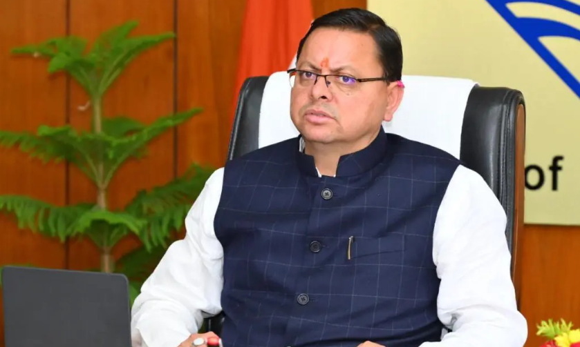 सीएम धामी ने राज्य की सरकारी भूमि से अतिक्रमण हटाने के सबंध में की बैठक