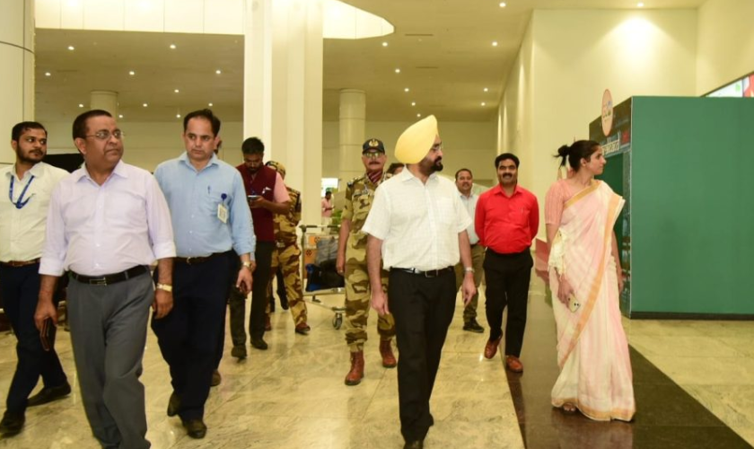 जी-20 सम्मेलन के दृष्टिगत मुख्य सचिव ने किया जौलीग्रान्ट एयरपोर्ट का निरीक्षण