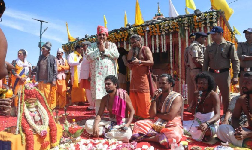 कार्तिकेय स्वामी मंदिर में भव्य आयोजन, पर्यटन मंत्री ने की पूजा-अर्चना