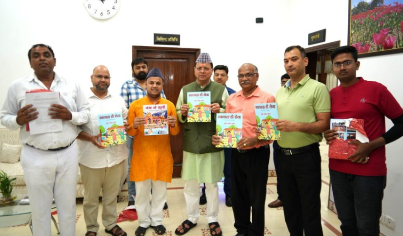 मुख्यमंत्री ने किया ललित शौर्य की पुस्तकों का विमोचन