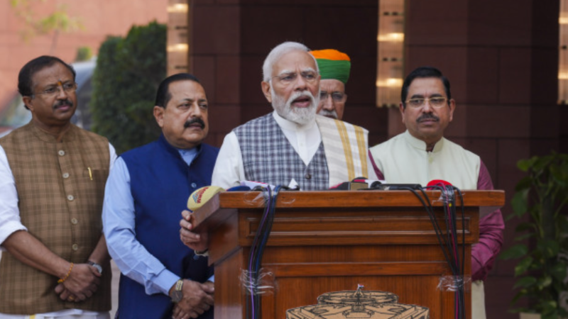‘पराजय का गुस्सा निकालने के बजाय संसद सत्र में सकारात्मकता के साथ आगे बढ़े विपक्ष,’ शीत सत्र से पहले बोले मोदी