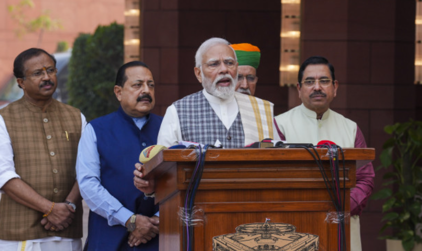 ‘पराजय का गुस्सा निकालने के बजाय संसद सत्र में सकारात्मकता के साथ आगे बढ़े विपक्ष,’ शीत सत्र से पहले बोले मोदी