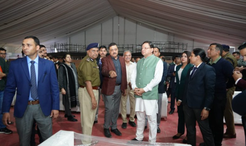 ग्लोबल इन्वेस्टर्स समिट: तैयारियों को लेकर मुख्यमंत्री धामी ने लिया जायजा