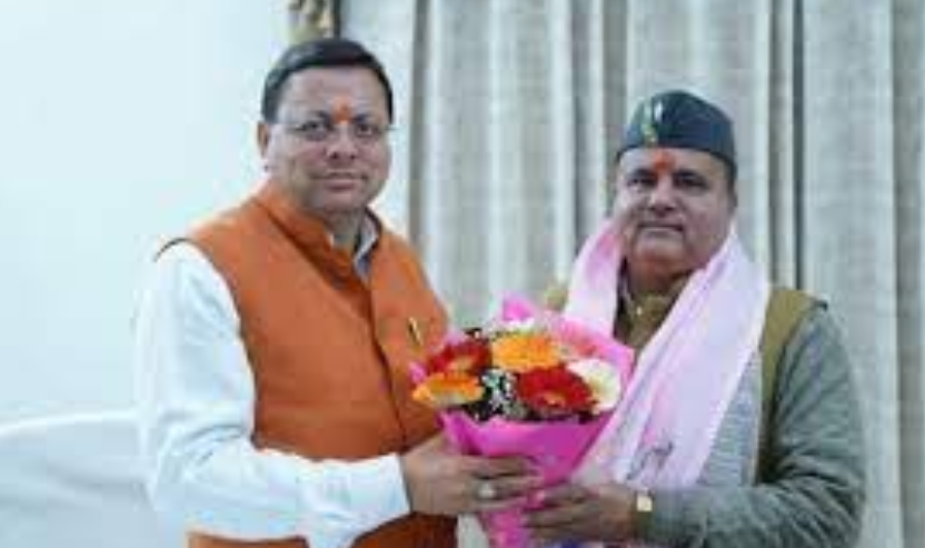 सीएम ने महेंद्र भट्ट को राज्यसभा सदस्य निर्वाचित होने पर बधाई दी