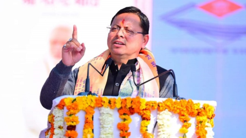 सीएम धामी ने अल्मोड़ा के हवालबाग में आयोजित आजीविका महोत्सव किया प्रतिभाग