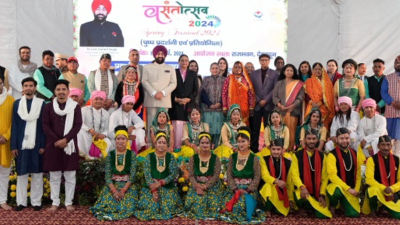 राजभवन में वसन्तोत्सव के अवसर पर आयोजित हुई सांस्कृतिक संध्या