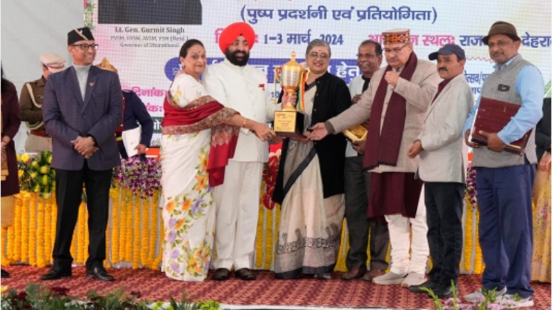 राजभवन में तीन दिवसीय वसंतोत्सव का हुआ समापन, विजेताओं को राज्यपाल ने किया पुरस्कृत