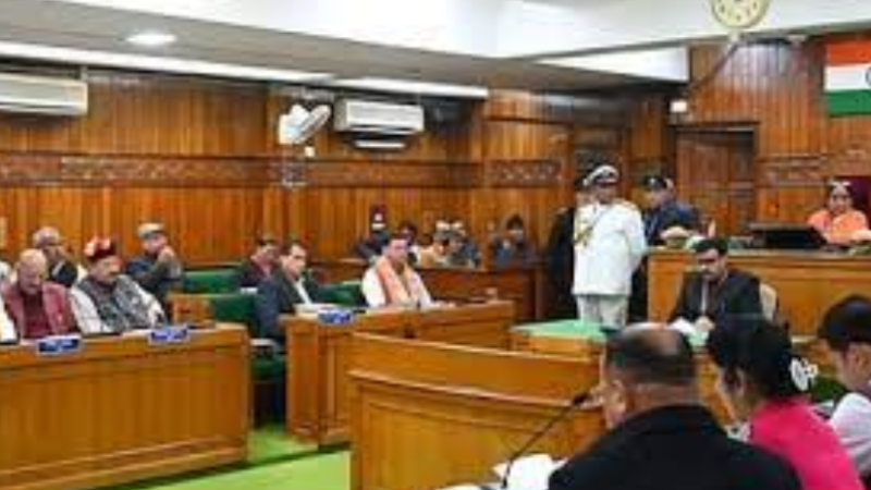 बजट पारित करने के बाद सदन अनिश्चितकाल के लिए स्थगित