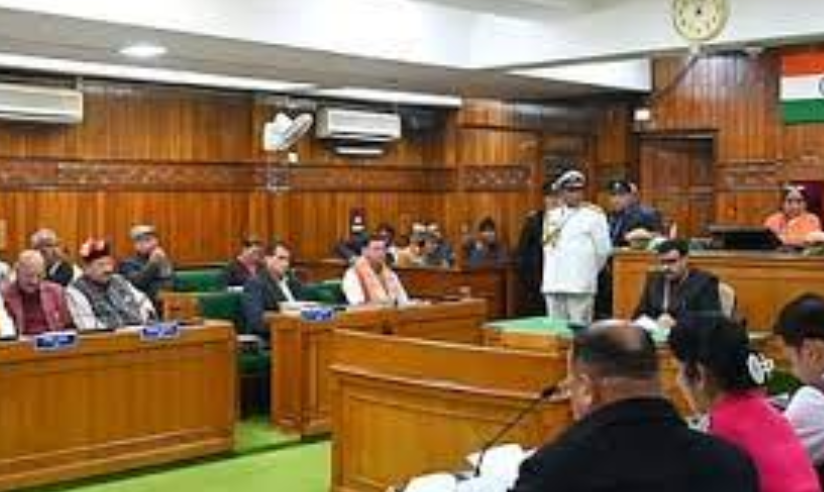 बजट पारित करने के बाद सदन अनिश्चितकाल के लिए स्थगित