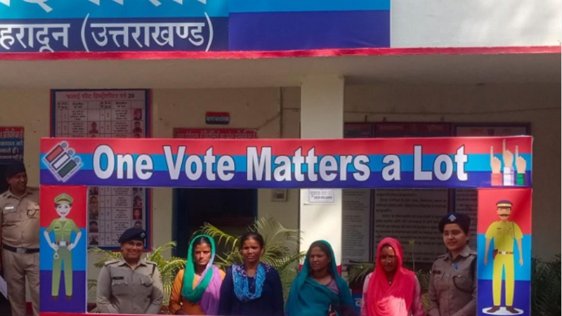 चुनाव के महापर्व में लोगो को उनके वोट का महत्व समझाने के लिये एसएसपी देहरादून की नई पहल