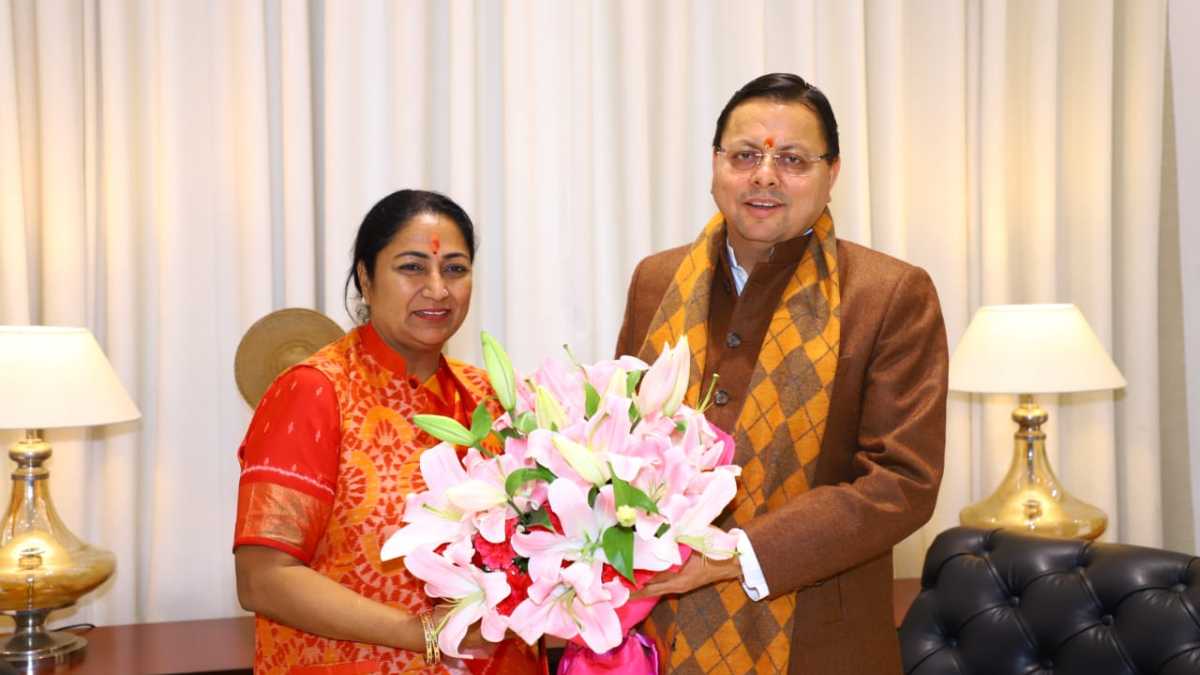 मुख्यमंत्री धामी ने नई दिल्ली की नवनिर्वाचित सीएम रेखा गुप्ता जी शुभकामनाएं दी…