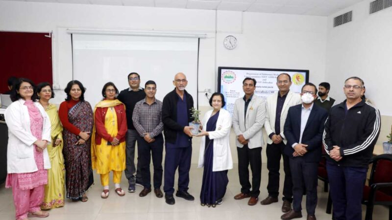 100-दिवसीय टीबी उन्मूलन अभियान के तहत एम्स, ऋषिकेश में सम्मेलन का आयोजन