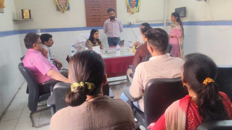 मिशन निदेशक ने राज्य मानसिक स्वास्थ्य संस्थान ने राज्य टेली. मानस सेल की प्रगति की समीक्षा की