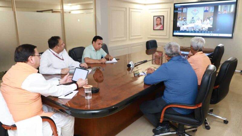 मुख्यमंत्री धामी ने कांवड़ मेला-2025 की तैयारियों को लेकर अधिकारियों के साथ समीक्षा बैठक की