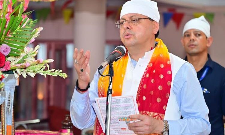 मुख्यमंत्री पुष्कर सिंह धामी ने यहां किया कार्यक्रम में प्रतिभाग, कहा- सेवा सबसे बड़ा धर्म