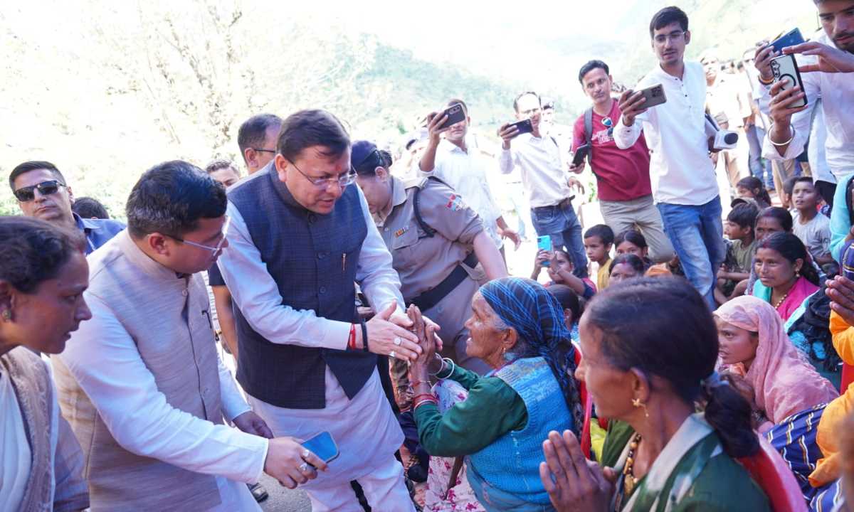 आपदा प्रभावित कनलगढ़ घाटी का दौरा – सरकार पीड़ितों के साथ, राहत व पुनर्वास कार्य युद्धस्तर पर जारी