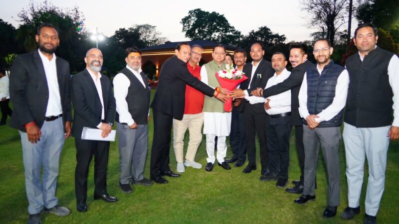 बार एसोसिएशन के प्रतिनिधिमंडल ने मुख्यमंत्री से की शिष्टाचार भेंट…