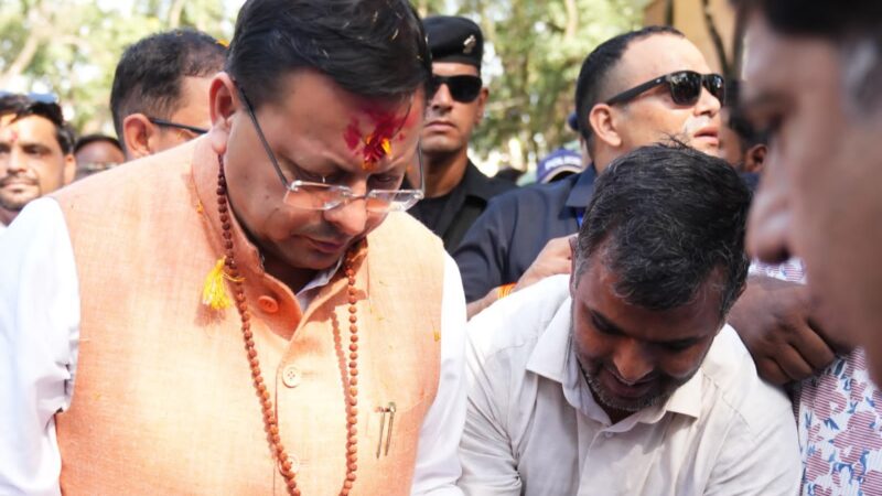 सीएम धामी ने हरिद्वार से ‘बीज संजीवनी अभियान’ की शुरुआत की…